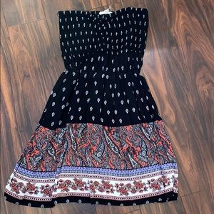 No strap sundress